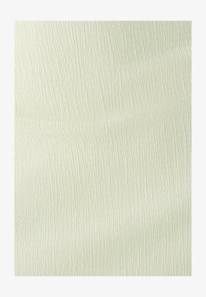 Krémová látka s jemným textúrovaným vzorom tenkých zvislých a vodorovných pruhov.