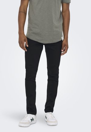 ONSLOOM - Slim fit jeans - black denim