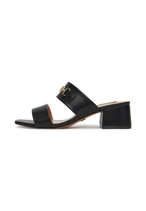 Nine West, NINE WEST FLIP-FLOPS WOMEN'S BLACK 2560-01 - Pantolette hoch - black