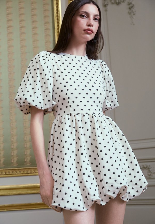 HALI MINI DRESS - Freizeitkleid - ivory