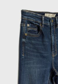 Stradivarius Džínsy skinny fit - dark blue
