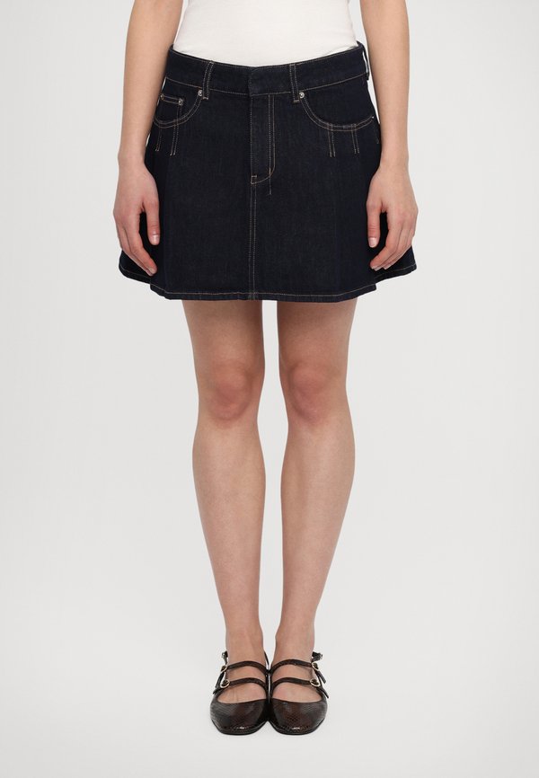 HERA MINI SKIRT ZENITH POP - Jeansrock