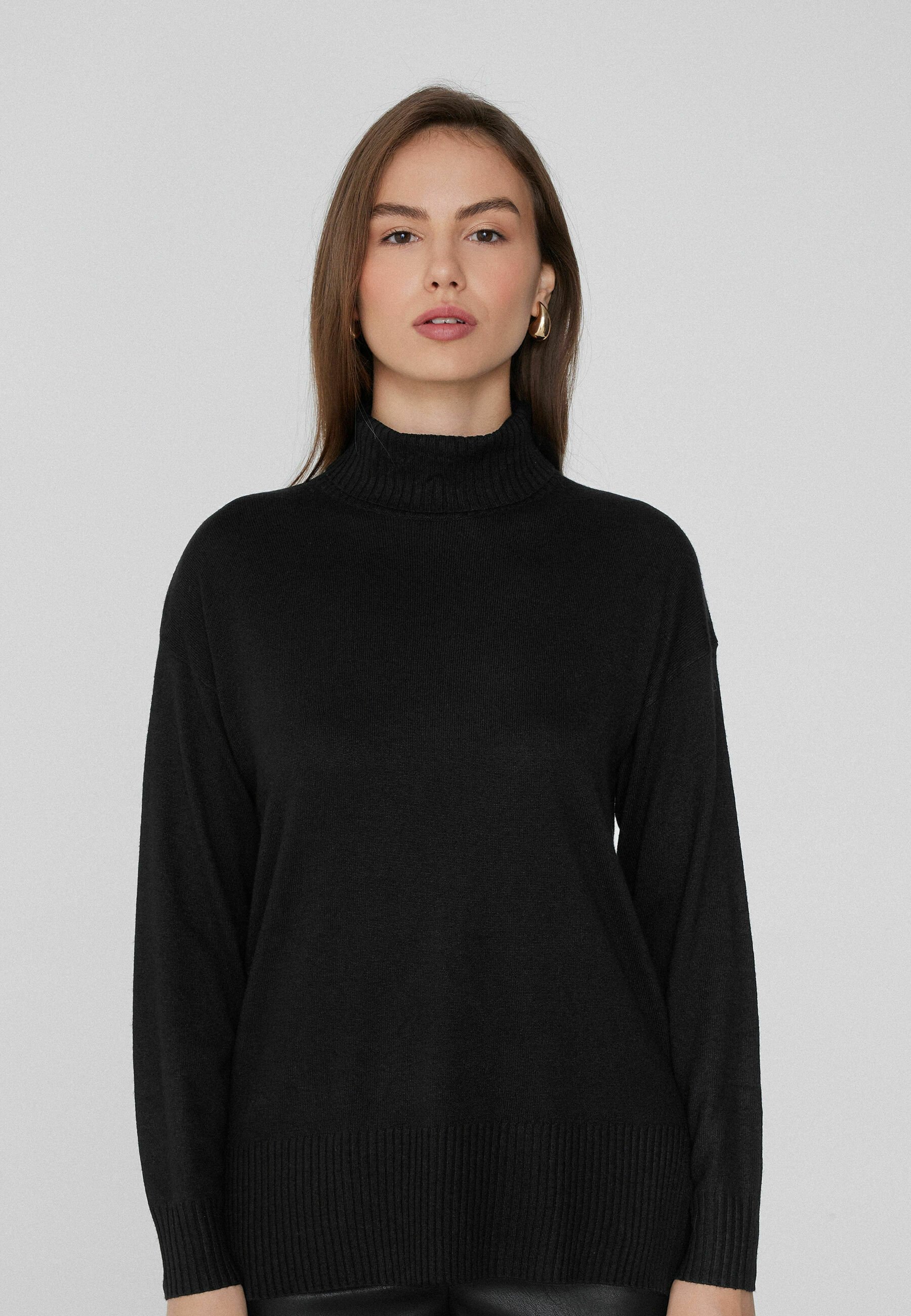 Pull Femme Tezenis Noir Orné - Taille S (10/12) - Occasion En Très Bon état - Acrylique