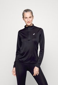 ASICS - CORE ZIP - Camiseta de manga larga - performance black Imagen en miniatura 1