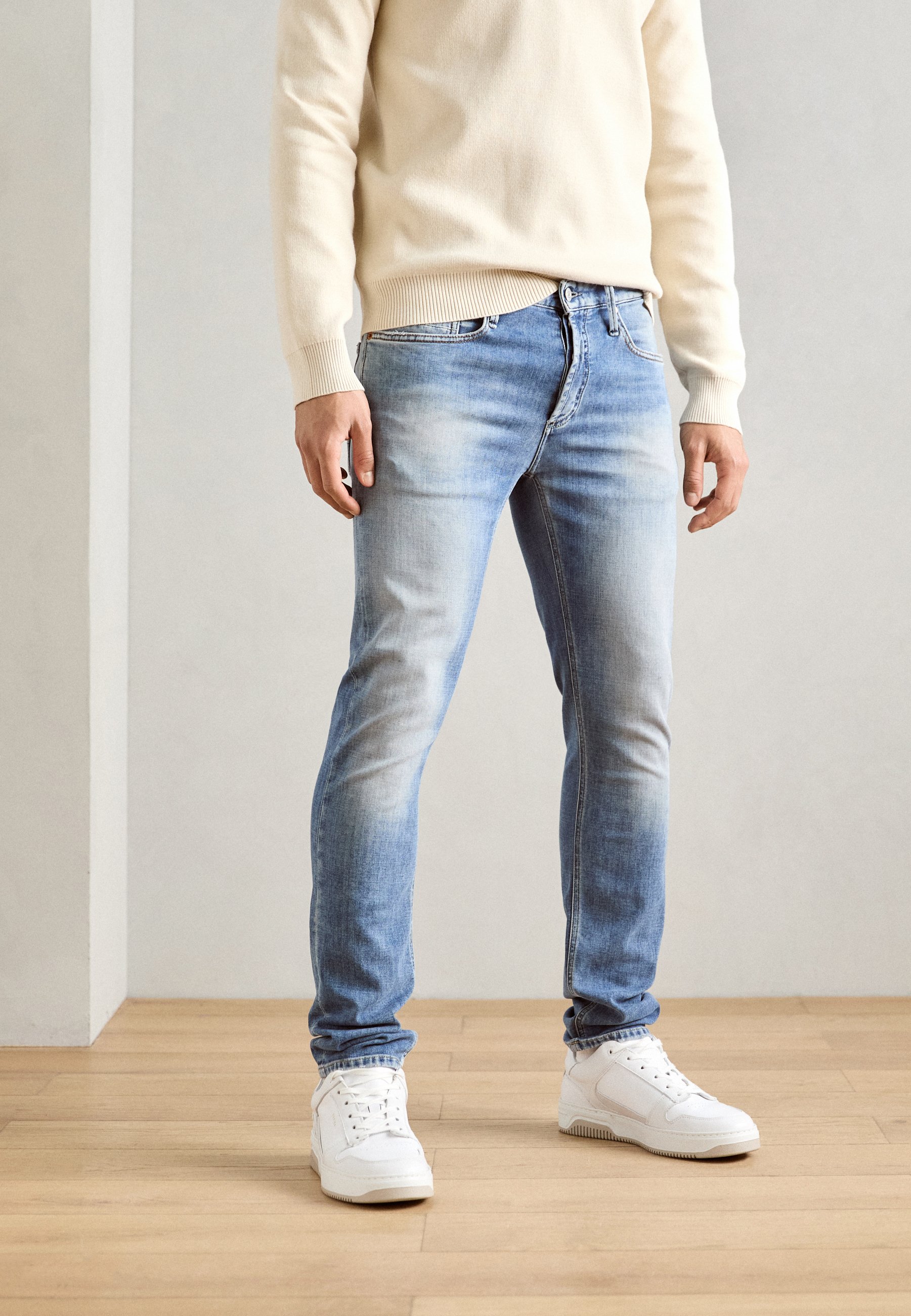 Denham RAZOR - Jeansy Slim Fit/niebieski denim - Zalando.pl