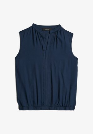 G-STAR, MANDARIN COLLAR SLEEVELESS TOP - Blouse - sartho blue
