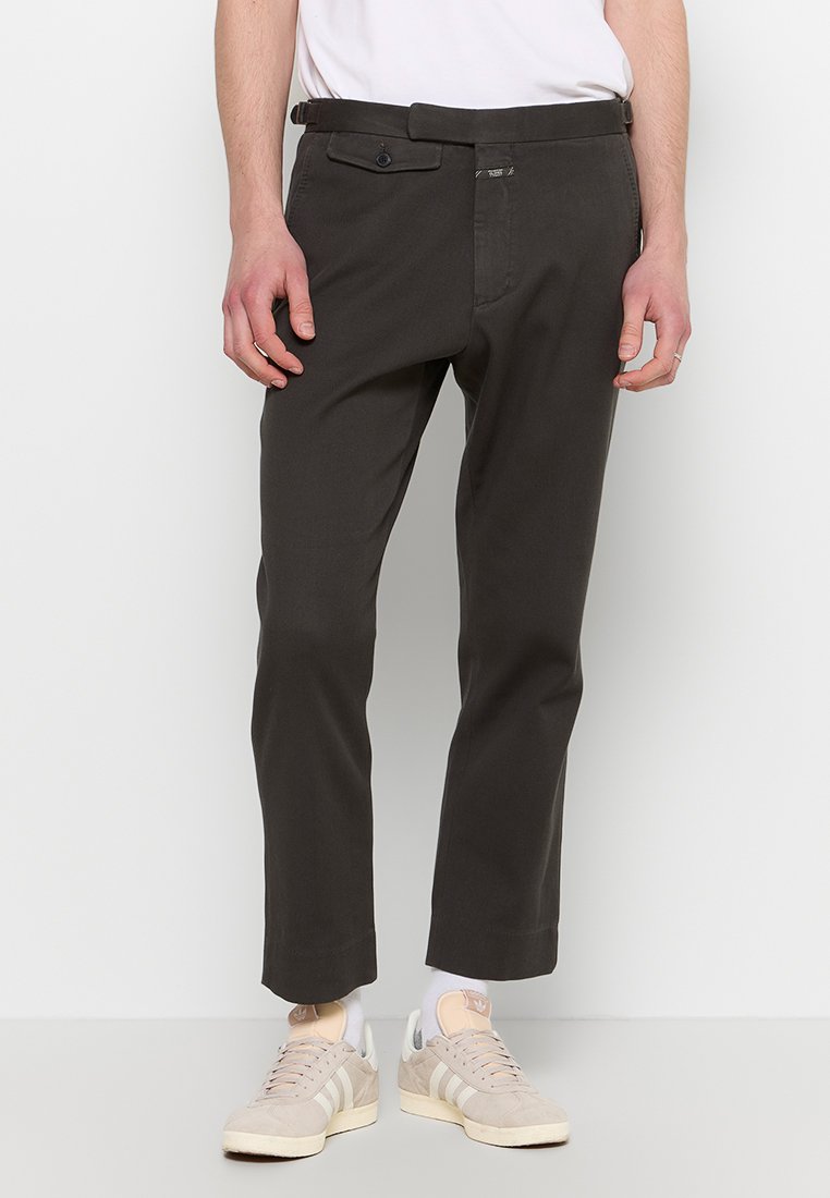 closed Chino olijfgroen