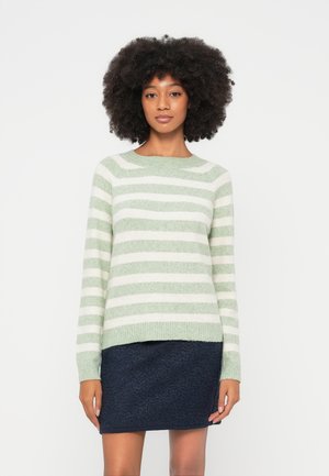 VMDOFFY O NECK BLOUSE - Pullover - mistletoe/birch