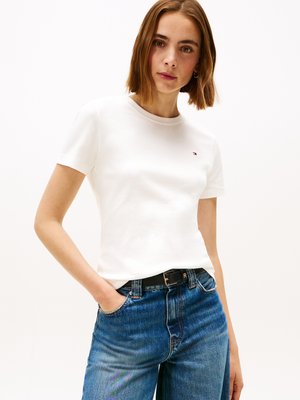 SLIM CODY - T-shirt con stampa - ecru