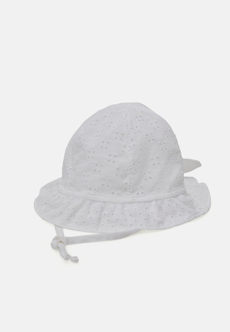 Kinder Caps | maximo MINI FLAPPER SCHLEIFE UNISEX Hut arktikweiß/weiß - QK55697 Kinder Caps | maximo MINI FLAPPER SCHLEIFE UNISEX Hut arktikweiß/weiß - QK55697