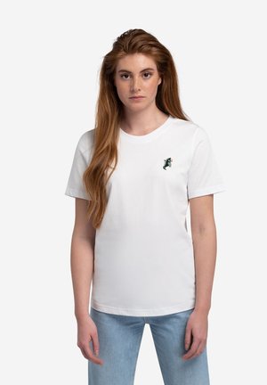 PIECES dam t-shirt PCMIKELA - Bleached Aqua main image 1