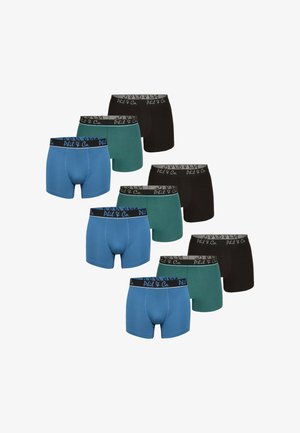 Phil & Co. Berlin, 9-PACK CORE - Trunks - blackgreenblue