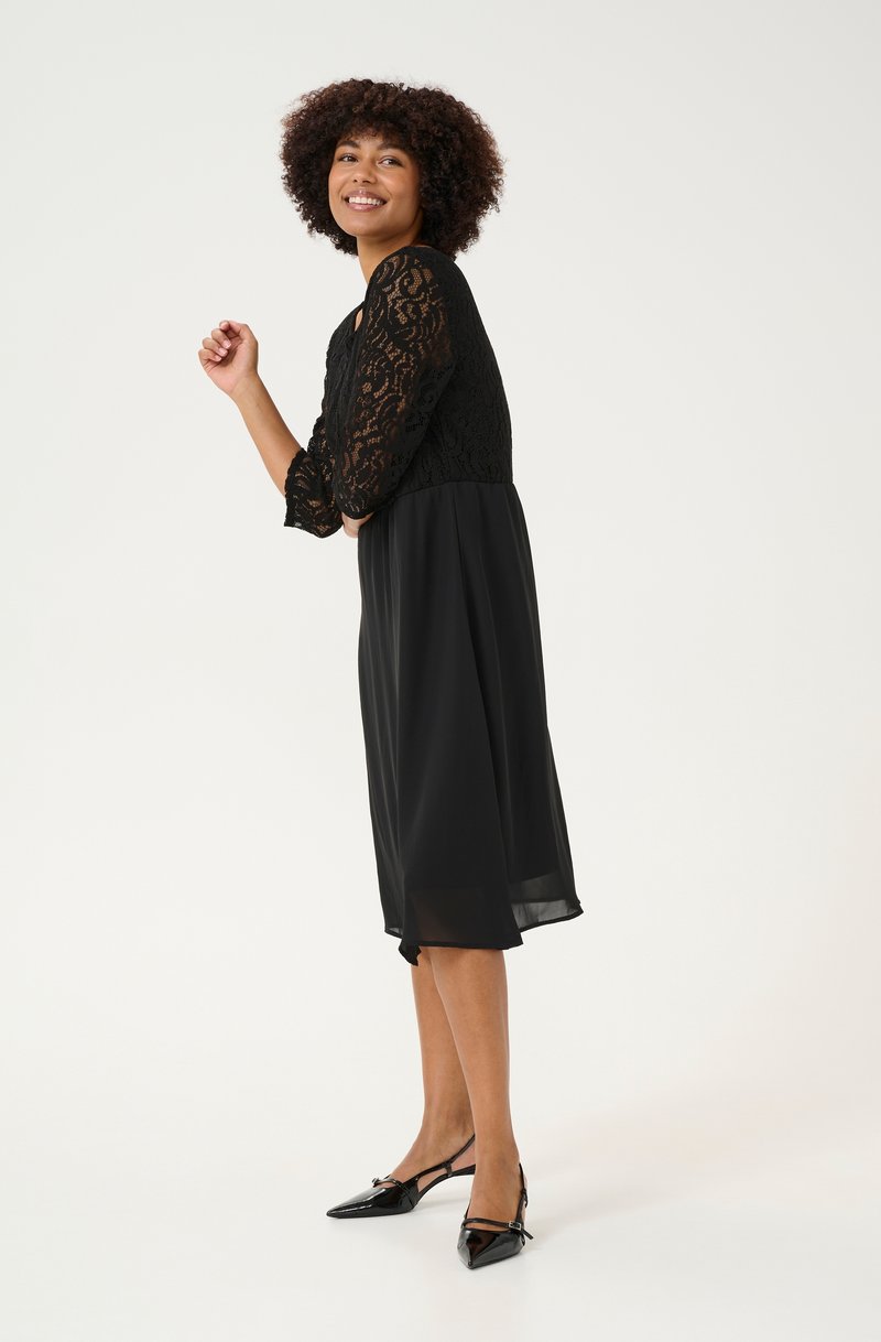 Cream SULI - Day dress - pitch black/black - Zalando.ie