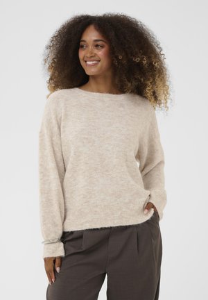 O NECK - Vesta - beige melange
