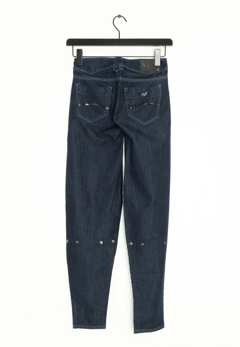 Armani Jeans Jeans Tapered Fit blue (Pre-owned) Zalando