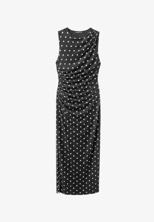 Stradivarius, SLEEVELESS TULLE MIDI DRESS 02392022 - Robe de jour - black