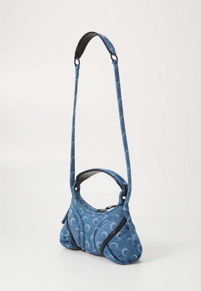 MARINE SERRE MOON LASER FUTURA MINI - Borsa a tracolla - light blue