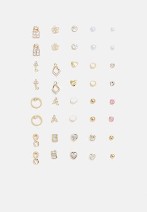 PCQUY EARSTUDS KEY 20 PACK - Kolczyki - gold-coloured