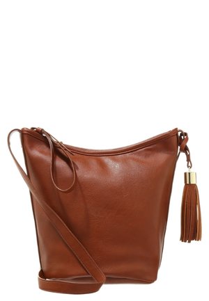 Schoudertas - cognac