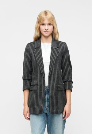 VMFRYD REGULAR - Blézer - dark grey melange/white