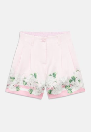 BERMUDA GERANI A BALZE - Shorts - rosa antico