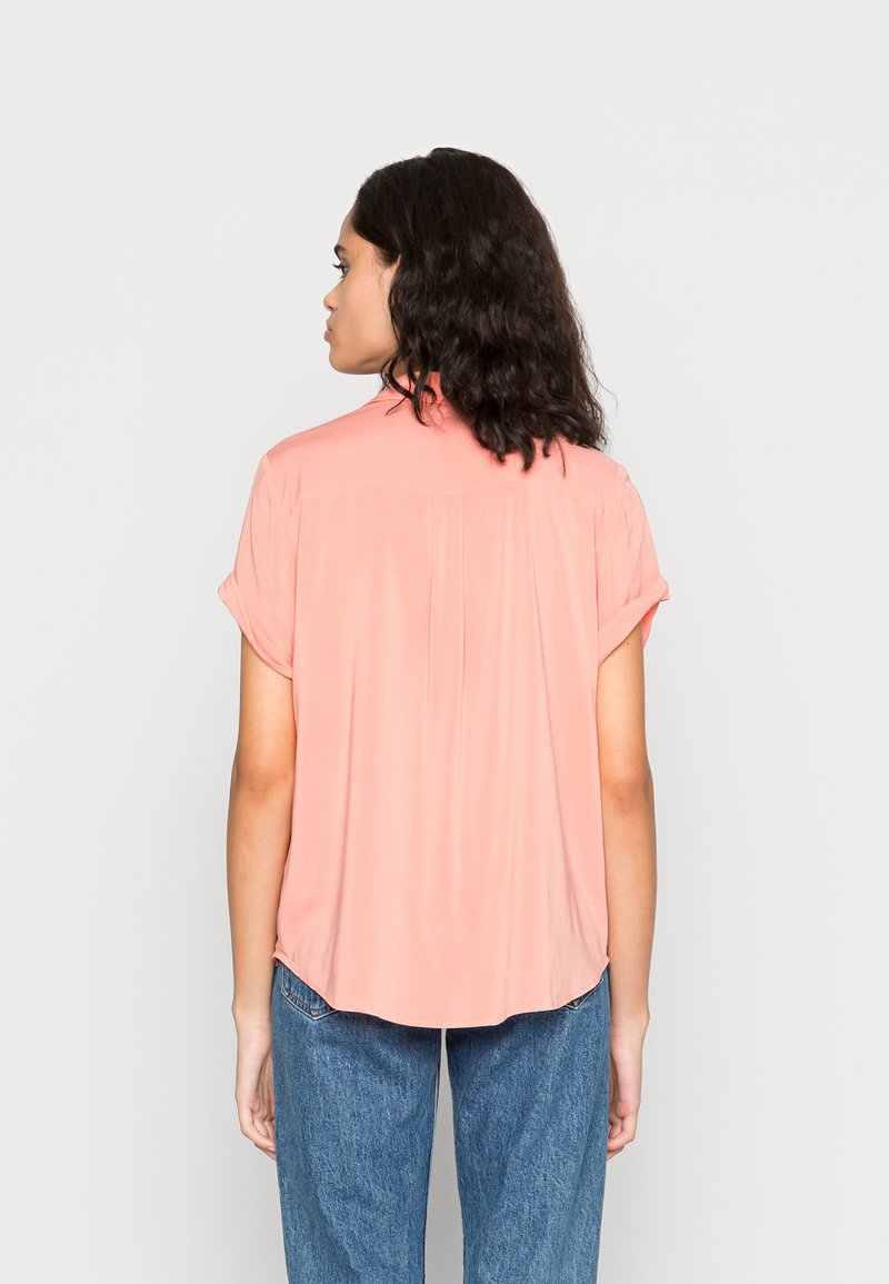 Damen Kleider | Samsøe Samsøe MAJAN Hemdbluse coral haze/apricot - KB30217 Damen Kleider | Samsøe Samsøe MAJAN Hemdbluse coral haze/apricot - KB30217