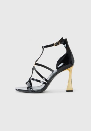DEBUTANTE - High heeled sandals - black