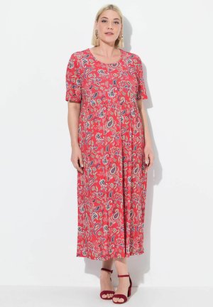 MATTE PAISLEY POCKET - Jerseyjurk - peacock blue