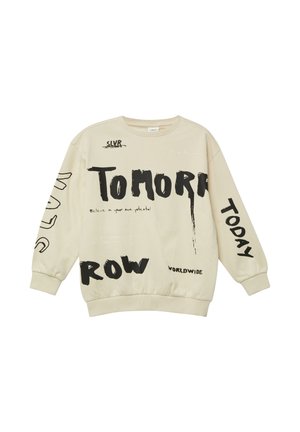 Sweatshirt - helles beige