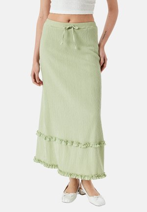 Maxi skirt - green