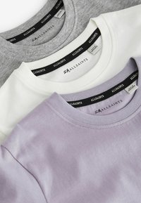 smALLSAINTS REGULAR FIT BRACE CREW 3 PACK - Pamata T-krekls - lilac purple
