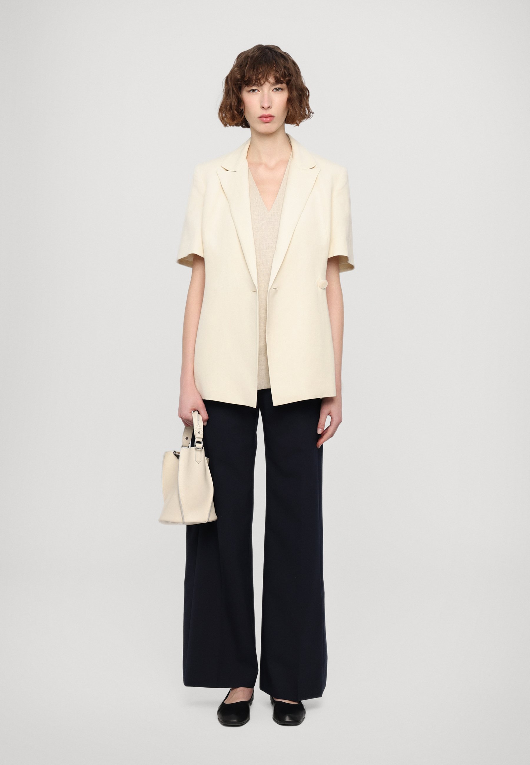 Faithfull the brand SHORT SLEEVE BLAZER - Blazer - beige - Zalando