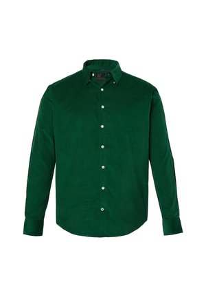 JP1880, CORDUROY SHIRT, LONG SLEEVE, MODERN FIT, CONCEALED BUTTON-DOWN COLLAR, UP - Skjorter - forest green