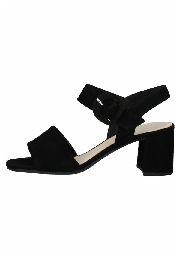 Riemensandalette - schwarz