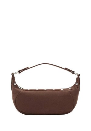 STUDDED - Geantă de mână - brown