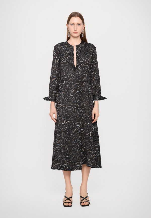 PAULINE DRESS - Maxi dress - cacao multi4