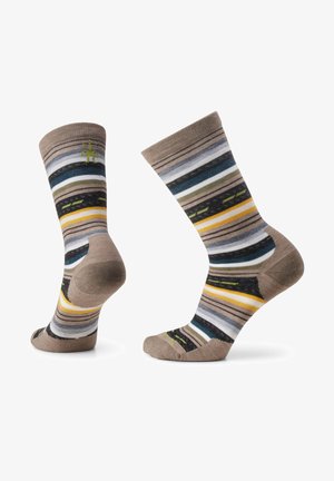 Smartwool EVERYDAY MARGARITA CREW - Meias desportivas - fossil