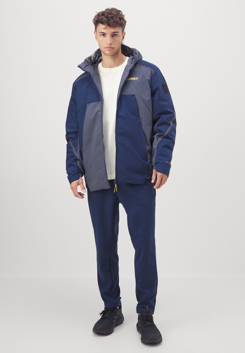 Adidas Terrex NATIONAL GEOGRAPHIC INSULATED REVERSABLE - Zimní bunda - grey six