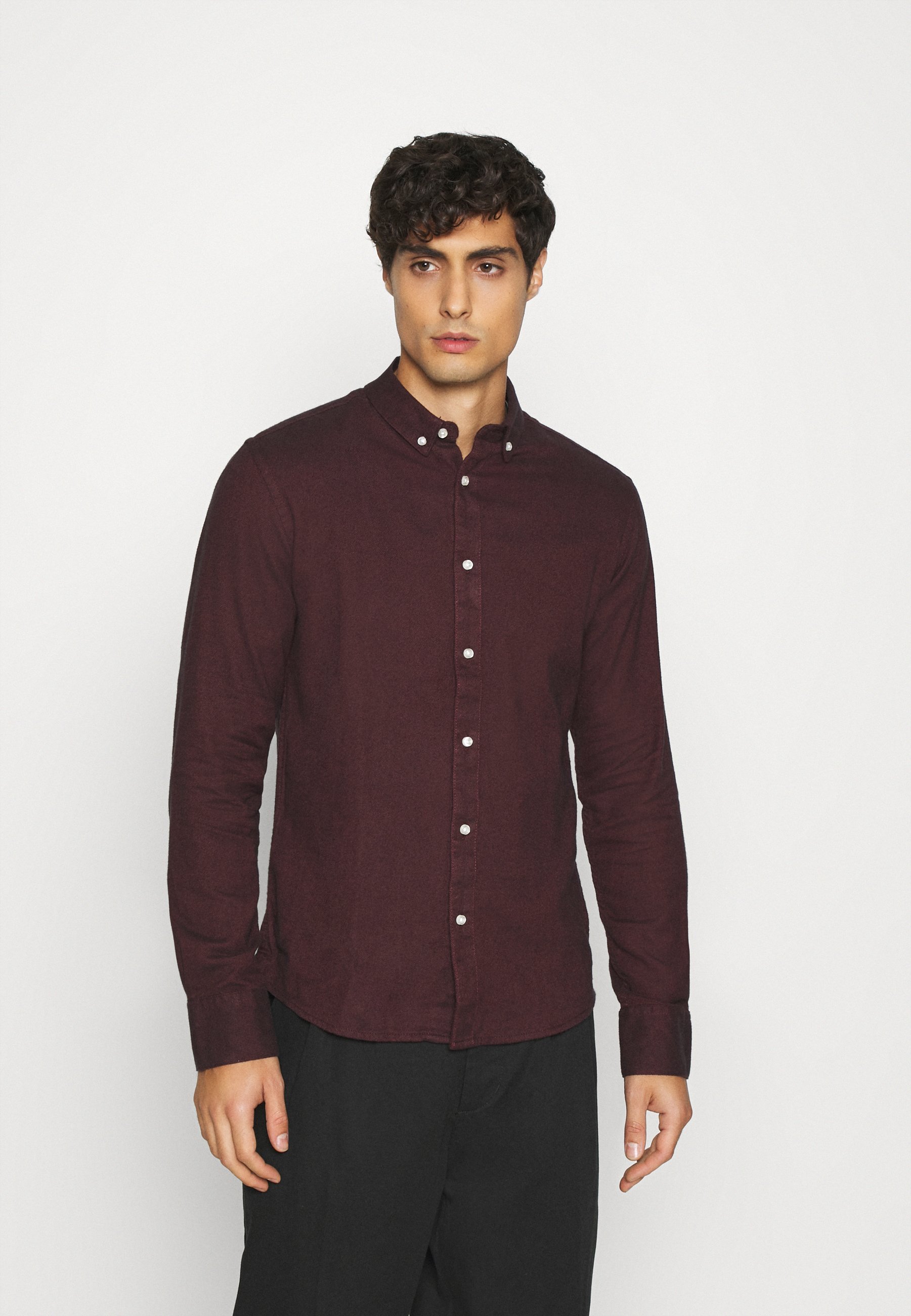 Bruun & Stengade OSAKA Skjorte bordeaux Zalando.no Bruun & Stengade OSAKA Skjorte bordeaux Zalando.no