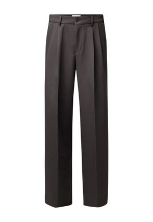 DRYKORN, LEEK_WIDE - Trousers - chocolate braun