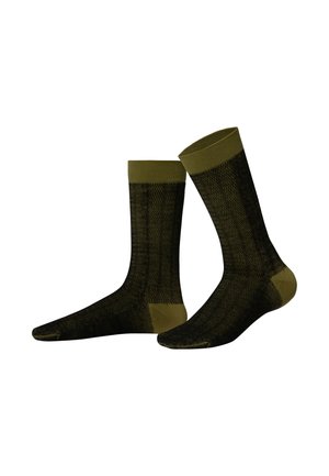 COMPRESSION CONSCIOUS - Socken - olive black