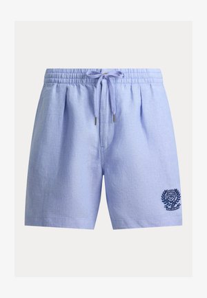 Polo Ralph Lauren, WIMBLEDON 6-INCH LINEN SHORT - Rövidnadrágok - office blue