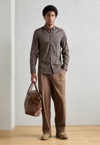 Scotch & Soda SLIM FIT SHIRT - Camicia - blue/brown