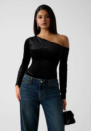 SAMTBODY - T-shirt à manches longues - schwarz