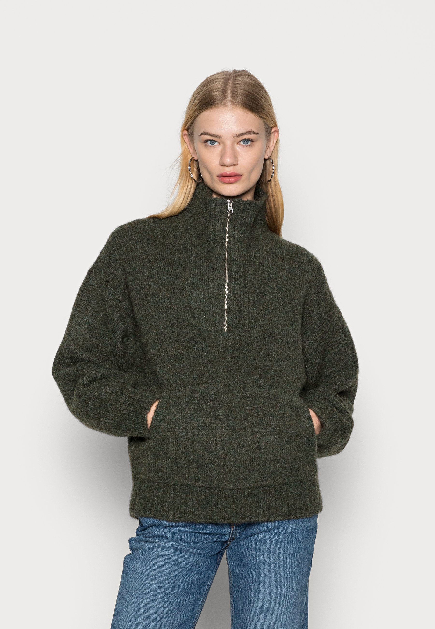 Weekday SEVEN HALFZIP SWEATER - Jumper 
