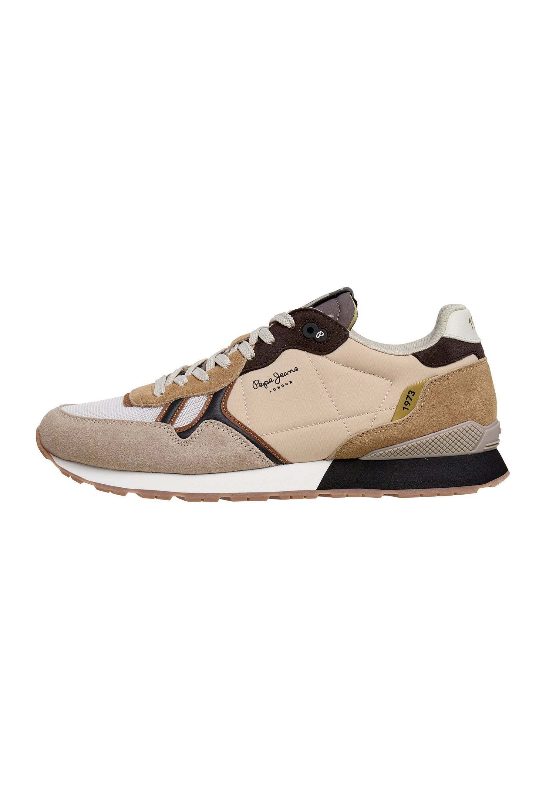 Pepe Jeans BRIT BACK - Trainers - sand beige/beige - Zalando