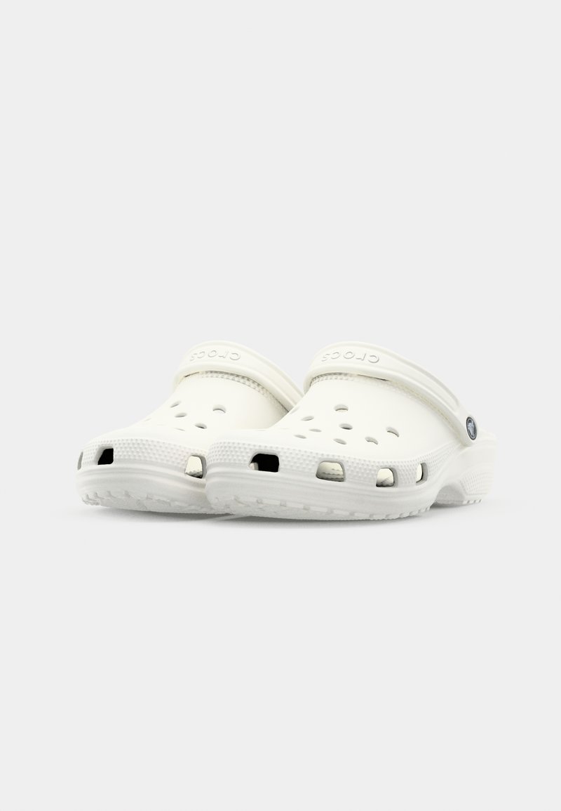 Crocs CLASSIC UNISEX Pantolette flach white/weiß