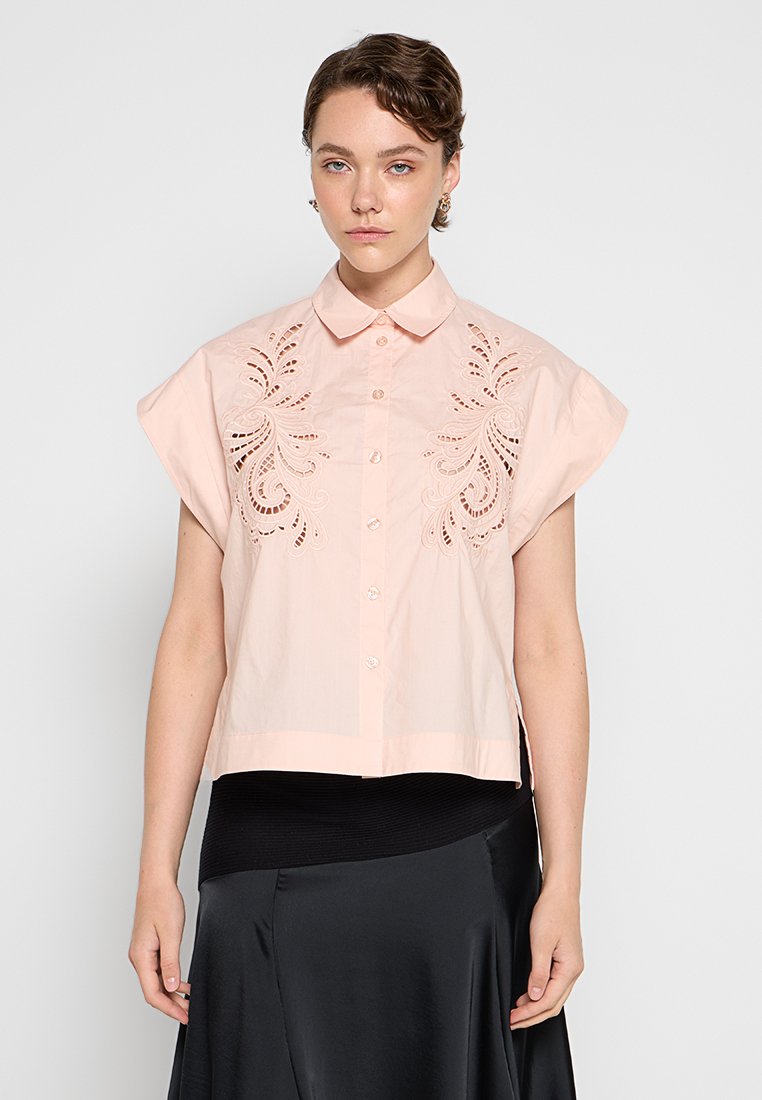 TWINSET Overhemdblouse donkerroze