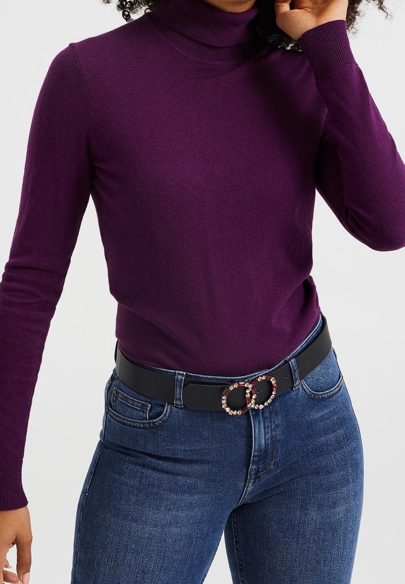 WE Fashion Svetr - dark purple