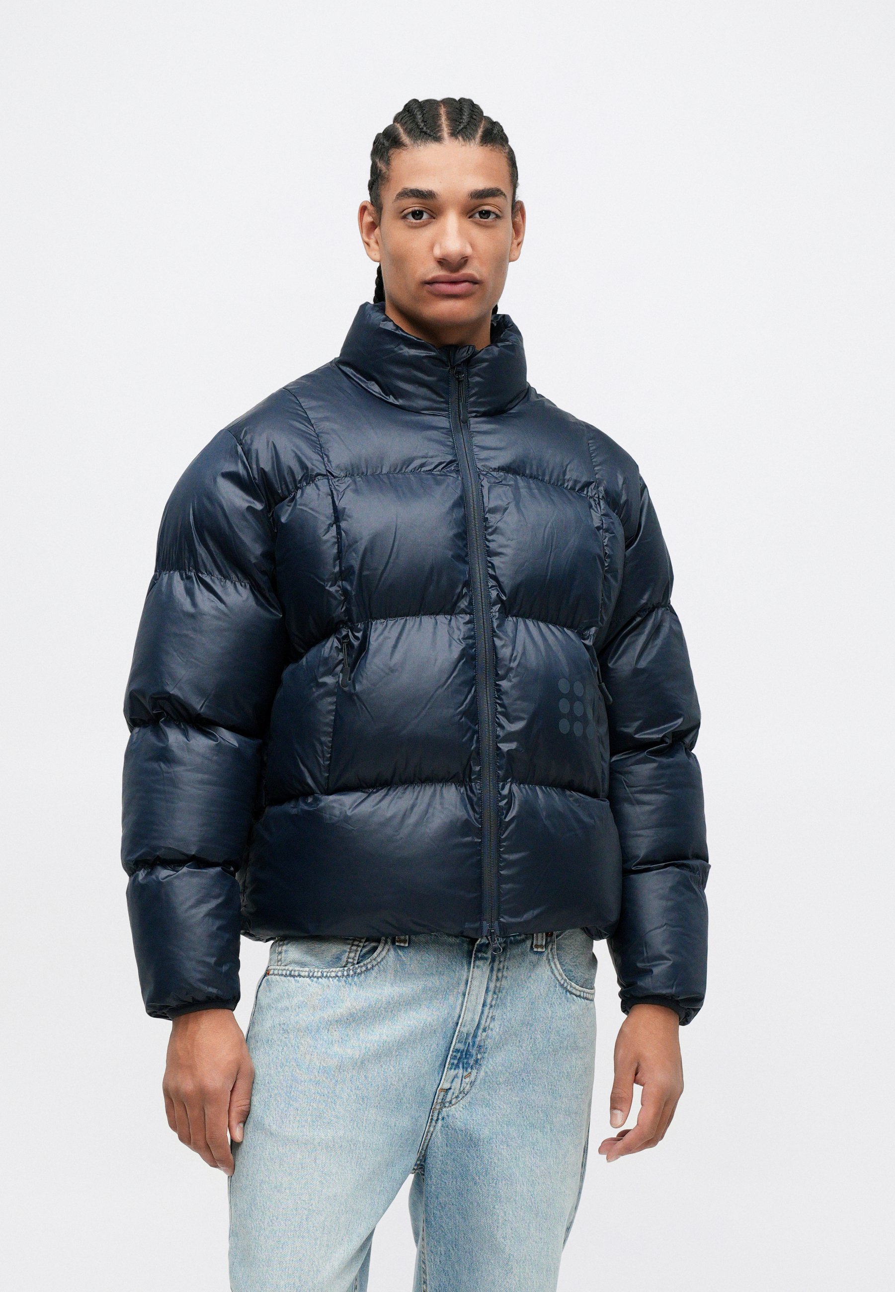 The New Originals CURVE PUFFER - Winter jacket - navy/dark blue